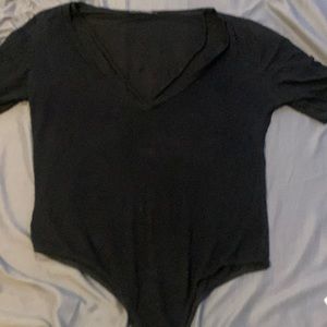 Fashion nova bodysuit small black